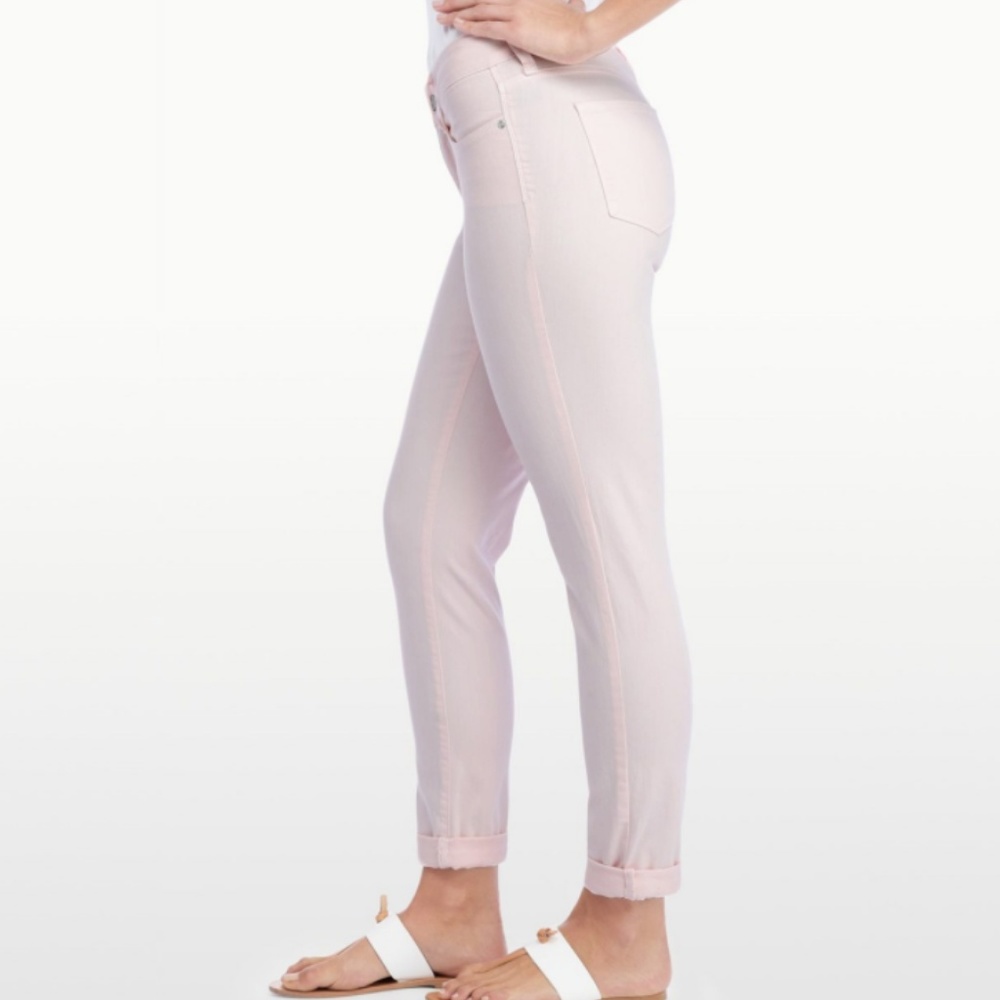 *NYDJ Alina convertible ankle jeans pants size 10P - Picture 3 of 8
